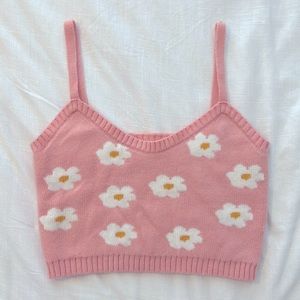 Altard State Floral Knit Tank